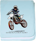 CafePress Rather Be Playing in The Dirt Baby Blanket, Super Soft Newborn Swaddle