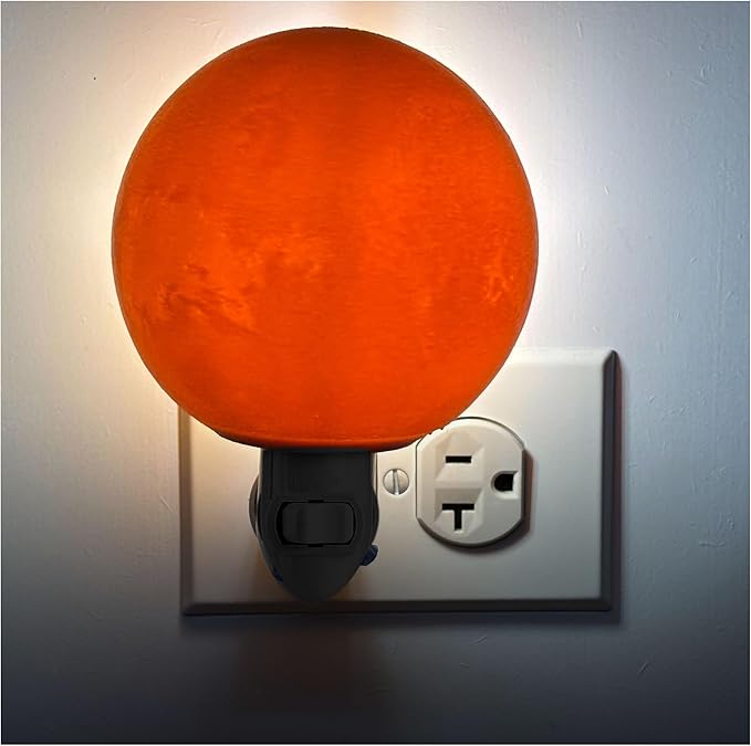 Mars Night Lights | 6" Mars Night Lamp LED Light | 3D Solar System NightLight, Planet Home Décor, Space Nursery, Kids Room, Space Gift, Birthday Gifts, Bedroom Decorations