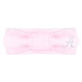 Creative Knitwear Alabama Crimson Tide Infant Girls Pink Solid Hair Knot Headband Embroidered Logo - Size Newborn - 4T