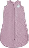 Dreamland Baby Lightweight Bamboo Viscose Sleep Sack (12-24 Months). 1.0 TOG Ultra Soft Blanket w/ 2-Way Zipper. 95% Viscose, 5% Spandex (Mauve). Mom-Owned US Business, Premium Materials