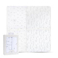 Ely’s & Co. Changing Pad Cover, Diaper Changing Table Sheets, 2 Pack, Cradle Sheet Set for Baby Boys/Girls, 100% Jersey Knit Cotton, Forest Grey Collection, 32”x16”x5”
