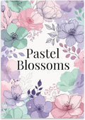 Pastel Blossoms - Nursery Art - 13x19 Poster Print - Dreamy Decor