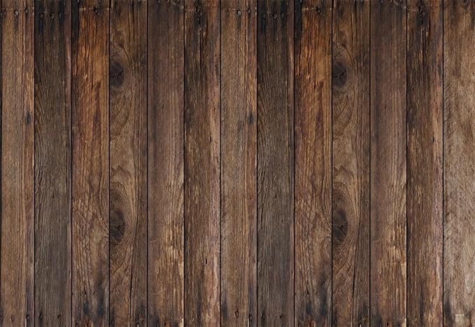Kate Dark Brown Rubber Flooring Mats Wooden Texture Floor Wall Backdrop Photography Floor Mats for Photo Studio Professional Photographer 8x5ft