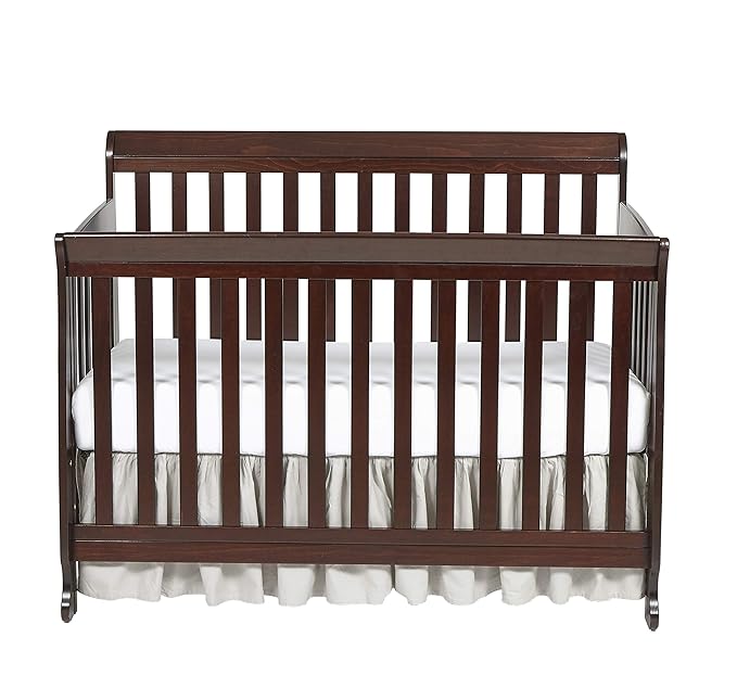 Suite Bebe Riley 4-in-1 Convertible Crib, Espresso Finish
