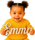 Wooden Name Signs for Nursery Custom Baby Name Sign for Wall Name Signs Personalized Custom Name Sign for Nursery Name Wall Decor Personalized Name signs for Kids Room (Single Name Sign)