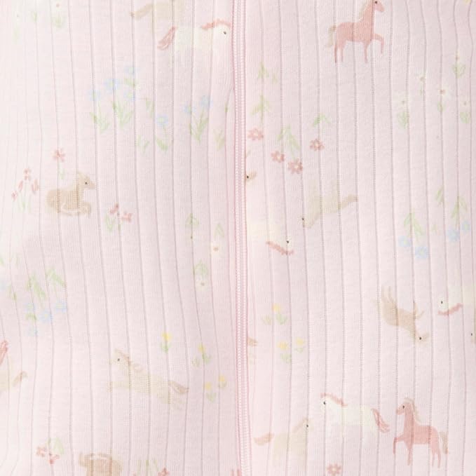 Gerber baby-girls Baby Unisex 2-pack 2-way Zip Textured Sleep 'N Play