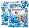 12LBS Shredded Memory Foam Filling Bean Bag Filler, Added Gel Particles Comfortable and Soft,Very Suitable for Filling Bean Bags, Pillows,Dog beds, Couch Cushion