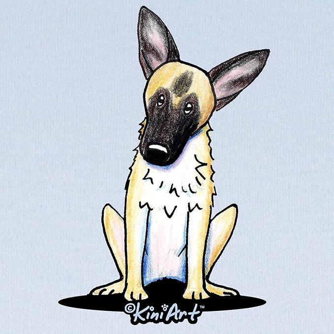 CafePress Curious German Shepherd Baby Blanket, Super Soft Newborn Swaddle