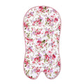 Baby Carriage Cushion, Universal Breathable Car Seat Insert Cushion, 3D Air Mesh Baby Seat Pad Liner for CarSeat, Buggy, High Chair (Flower)