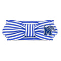 Creative Knitwear Memphis Tigers Infant Girls Royal/White Striped Hair Knot Headband Embroidered Logo - Size Newborn - 4T