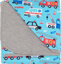 Little Sleepies Cloud Blanket, Soft Viscose from Bamboo Toddler & Baby Blanket for Boys & Girls, Lightweight, Perfect for Hot Sleepers, 50" x 50", Large (to The Rescue)