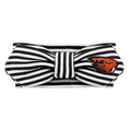 Creative Knitwear Oregon State Beavers Infant Girls Black/White Striped Hair Knot Headband Embroidered Logo - Size Newborn - 4T