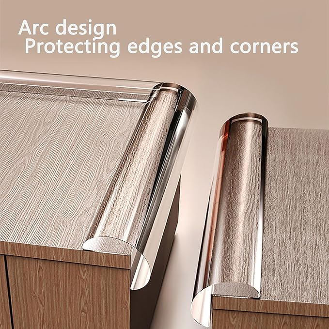 Corner Protector Baby,Corner Protectors for Furniture,Crib Bumpers,Edge Protector Strip with 3M Adhesivef (13.1ft（4M） 0.8 * 0.8in with 4 Corners) Soft and Safe