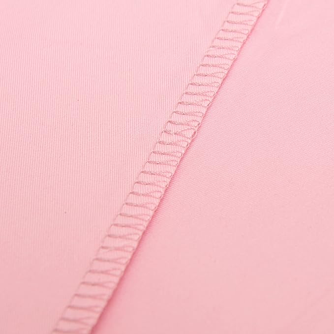 NTBAY Zippered Toddler Pillowcases Set of 2, 100% Brushed Microfiber 13x18 Pillowcases, Super Soft and Cozy Travel Kids Nursery Pillow Cases, 13x18 Inches, Pink