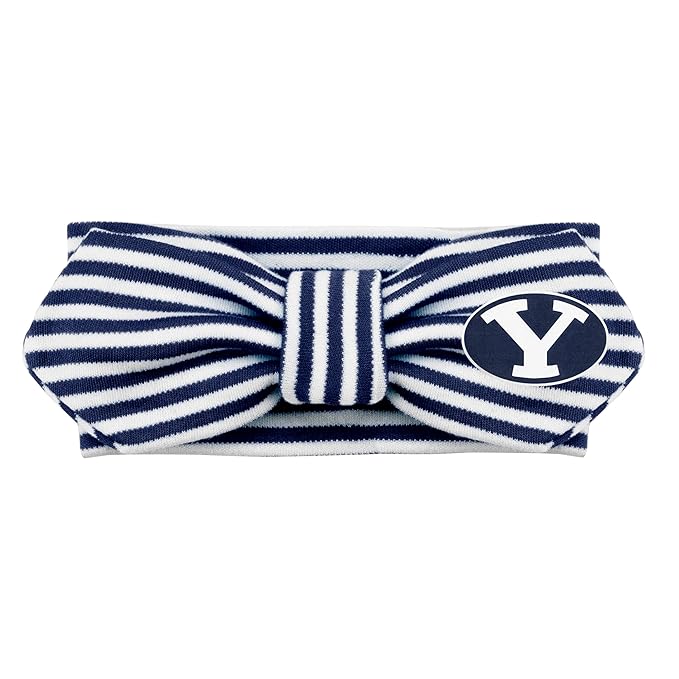 Creative Knitwear Brigham Young University BYU Cougars Hair Knot
