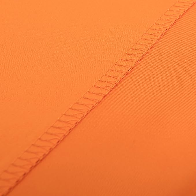 NTBAY Microfiber Toddler Pillowcases with Envelope Closure, 2 Pack 100% Brushed Microfiber Super Soft Travel Kids Nursery Pillow Cases, 14"x20" Fits Pillows Sized 12"x16" 13"x18" 14"x19", Orange