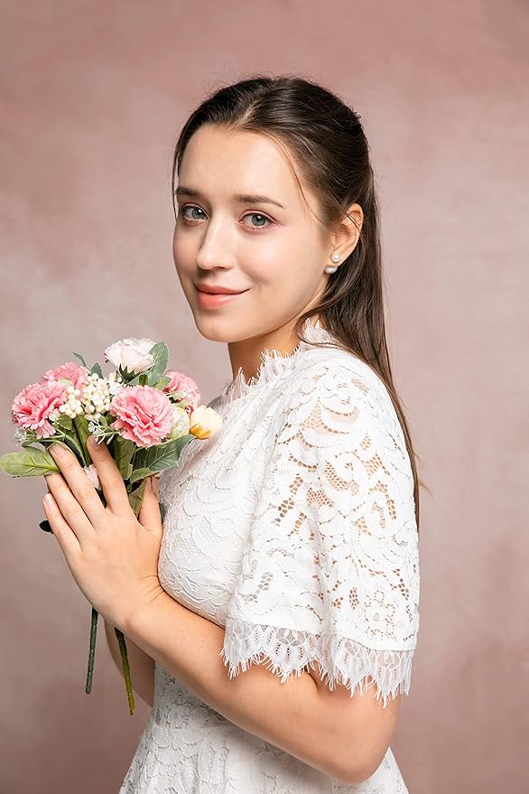 Kate 7x5ft/2.2m(W) x1.5m(H) Pink Texture Backdrop for Photoshoot Seamless Portrait Headshot Background Photo Video Studio Props