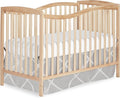Dream On Me Chelsea 5-in-1 Convertible Full-Size Baby Crib in Natural, GreenGuard Gold & JPMA, Pinewood, 4 Mattress Heights, Converts to Toddler, Day & Full-Size Bed, Modern Classic Nursery