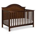 Carter's by DaVinci Nolan 4-in-1 Convertible Crib in Espresso, Greenguard Gold Certified, 57.5x30.8x47 Inch (Pack of 1)