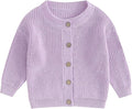 Newborn Baby Boy Girl Knit Sweater Cardigan Winter Warm Button Down Sweatshirt Top Outfit Cute Infant Fall Clothes