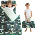 Viviland Toddler Kid Nap Mat for Preschool, Slumber Bag with Pillow and Blanket, Daycare Sleeping Bag Kindergarten Sleep Mat