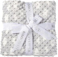 Ultra-Soft Baby Blanket - Lightweight & Breathable, Neutral Newborn Designs, Cloud Baby Crib, Infant, Toddler - 47"x47" Large