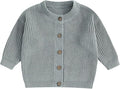 Newborn Baby Boy Girl Knit Sweater Cardigan Winter Warm Button Down Sweatshirt Top Outfit Cute Infant Fall Clothes