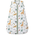 Baby Sleep Sack 12-18 Months, 2.5 TOG Cotton Winter Baby Wearable Blanket with 2-Way Zipper, Warm Soft Sleeping Bag for Toddler Boy Girl, Large Giraffe