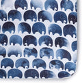 Oilo Crib Sheet, Breathable, Fitted, Turkish Cotton Jersey, 300 Thread Count, Machine Washable, Fits Standard Crib (28" x 52" x 6"), Toddler Bedding, Girl, Boy, & Neutral Nursery Design, Elephant