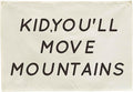 You’ll Move Mountains Nursery Banner-Hanging Rectangular Canvas Flag Poster Wall Art Decor for Kids Boy Girl Teen,Bedroom Playroom Door Decoration,Christmas Gift 28.5"L×20"W