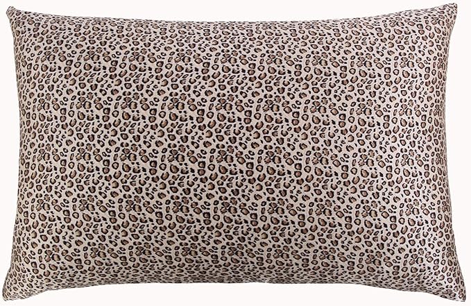 SLPBABY Silk Pillowcase for Hair and Skin with Hidden Zipper Print (Standard, Pattern6)