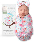 Swaddles for Newborns Baby Blanket Set Ultra-Soft 95% Bamboo Viscose Baby Swaddle for 0-3 Months | Newborn Essentials Must Haves Bamboo Viscose Swaddle Blankets