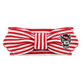 Creative Knitwear North Carolina State University Wolfie Striped Hair Knot