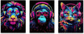Shwing Framed Teen Boys Gaming Room Decor Wall Art, Set of 3 Canvas, 12'' x 16'' Read to Hang