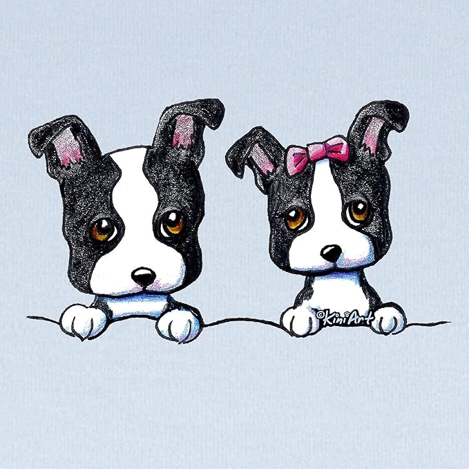 CafePress KiniArt Boston Terrier Baby Blanket, Super Soft Newborn Swaddle