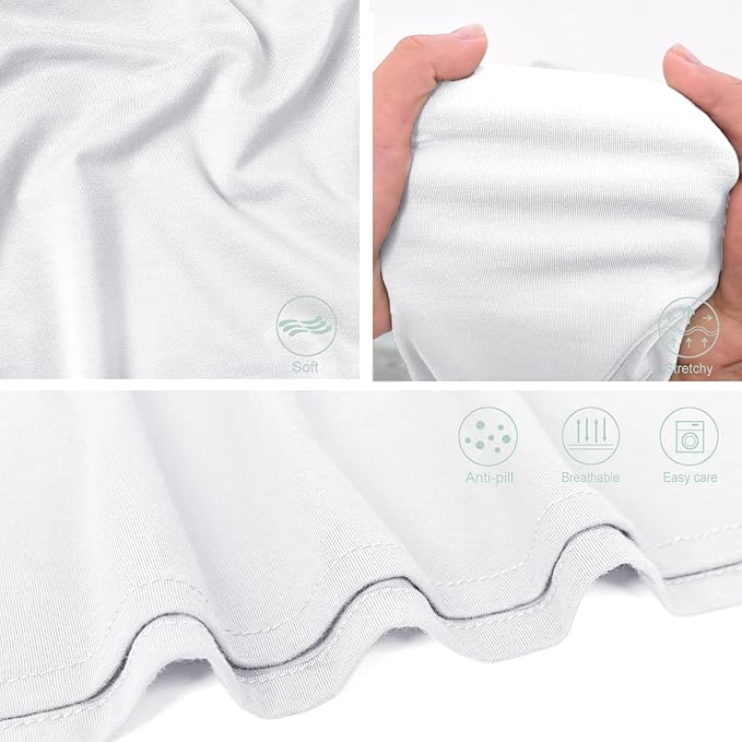 Newborn Swaddle Blanket with Hat Set Baby Swaddle Set Hospital Receiving Blankets for Girls Boys(Ivory,35"*35")