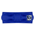 Creative Knitwear Creighton Bluejays Infant Girls Royal Solid Hair Knot Headband Embroidered Logo - Size Newborn - 4T