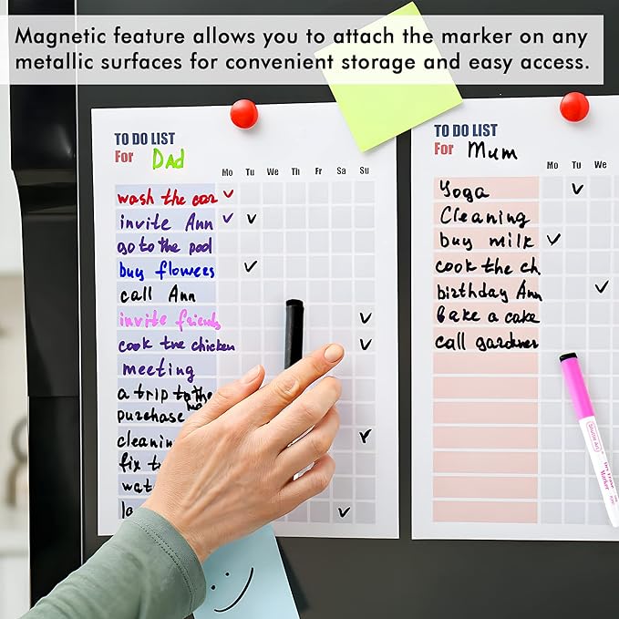 Shuttle Art Dry Erase Markers, 25 Pack 20 Colors Whiteboard Markers,Bundled with 5 Extra Black, Fine Tip Markers for Kids,Perfect for Writing on Dry-Erase Surfaces,School Office Supplies