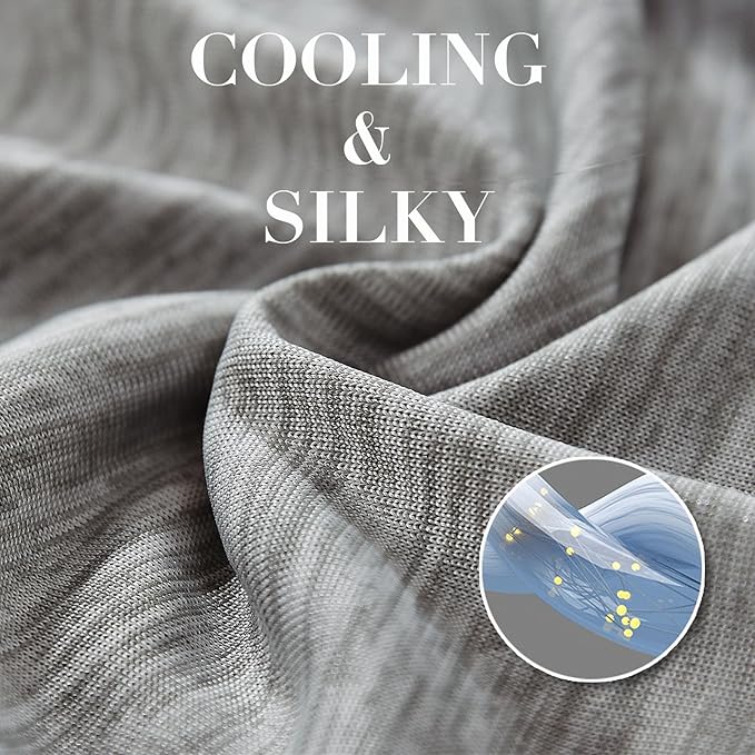 Cooling Blanket for Hot Sleepers Night Sweats Queen Size Cool Summer Blanket 79 X 86in Japanese Q-Max>0.5 Arc-Chill Cooling Fiber Keep Adults/Children Cool All Night Soft Breathable All-Season-Grey