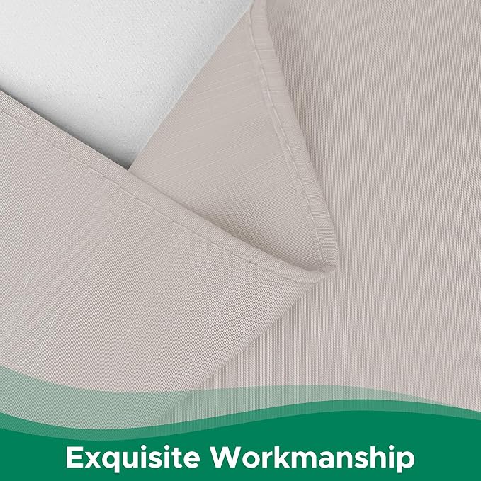 Biscaynebay Wrap Around Bed Skirts for Queen Beds with 12" Short Drop, Camel Grey Adjustable Elastic Dust Ruffles Easy Fit Wrinkle Resistant Silky Luxurious Fabric Machine Washable