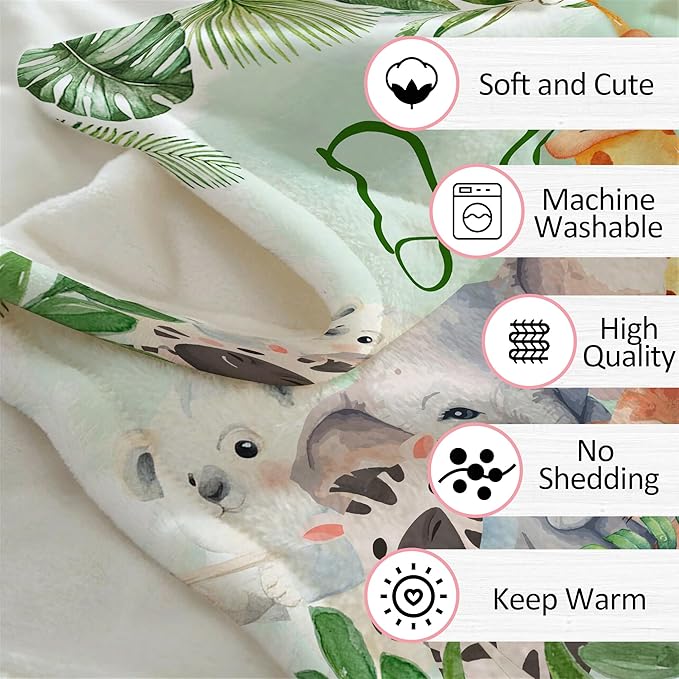 Ship Next Day, Personalized Receiving Baby Blanket for Boys Girls, Custom Babies Blanket with Name, Throw Newborn Swaddle Toddler Blankets, Customized Kids Baby Shower Birthday