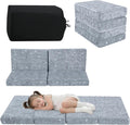 MeMoreCool Foldable Floor Mattress for Kids, Glow Toddler Nap Mat for Sleeping and Daycare, Portable Trifold Futon Mattress Floor Bed, Dinosaur