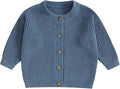 Newborn Baby Boy Girl Knit Sweater Cardigan Winter Warm Button Down Sweatshirt Top Outfit Cute Infant Fall Clothes