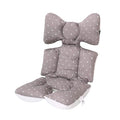 Baby Seat Pad Liner for Stroller–Soft and Breathable，3D Air Mesh Cotton Universal Baby Stroller Cushion (Grey Cross)