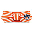 Creative Knitwear Auburn Tigers Infant Girls Orange/White Striped Hair Knot Headband Embroidered Logo - Size Newborn - 4T