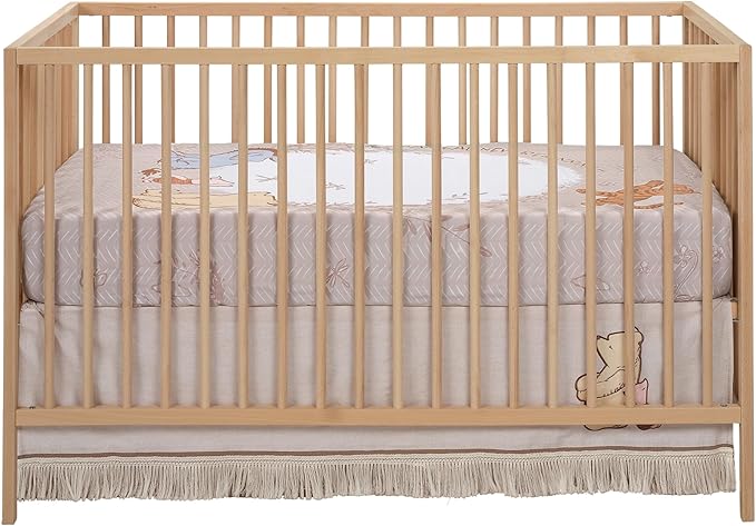Lambs & Ivy Disney Baby Pooh Bear & Pals Photo Op Cotton Baby Fitted Crib Sheet