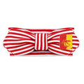 Creative Knitwear Pittsburg State Gorillas Infant Girls Red/White Striped Hair Knot Headband Embroidered Logo - Size Newborn - 4T