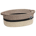Dog Toy Basket Small Baskets for Gifts, Woven Baby Storage Basket for Towels, Toys, Storage Organizer Bins for Living Room, 12 x 8 x 5 inches