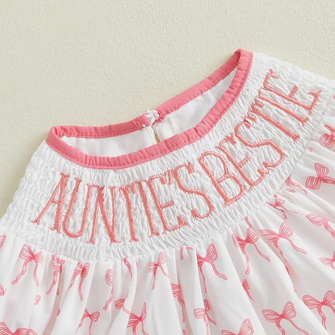 Newborn Baby Girl Romper Mamas Mini Bow Plaid Print Puff Sleeve Smocked Bubble Romper Jumpsuit Bodysuit Clothes