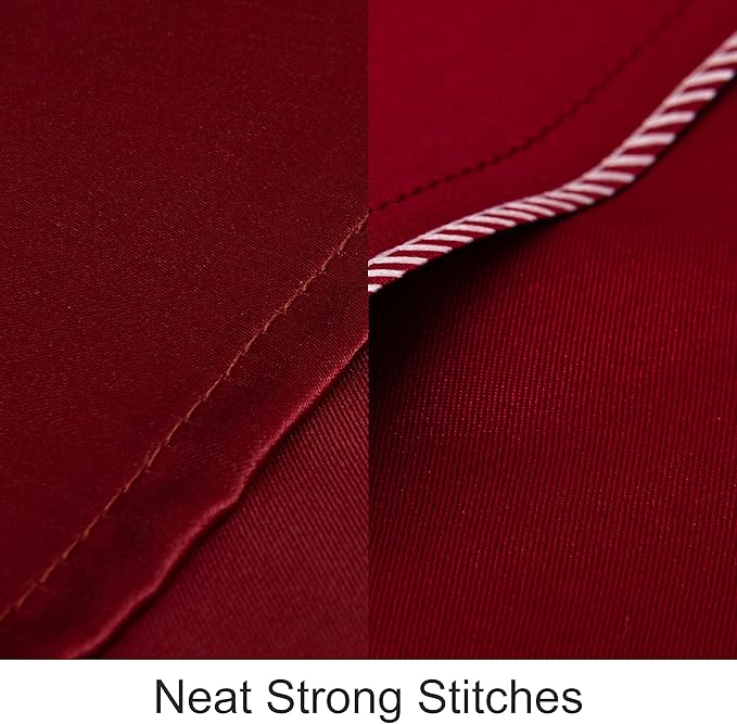 NTBAY Silk Satin Toddler Pillowcases, Small Pillow Case Pillow Cover 14x20 Inches with Envelope Closure, Soft and Silky Cooling Travel Pillow Covers for Nursery, Kids, Boys and Girls, Wine Red, 2 Pack